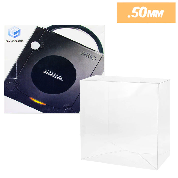 Plastic Protector for GAME CUBE Video Game Console Box 0.50mm thick, UV & Scratch Resistant on The Pop Protector Guide by Display Geek