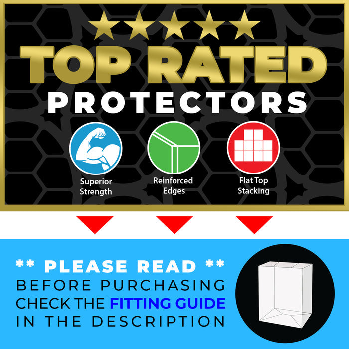 Plastic Protector for NES ACTION Video Game Console Box 0.50mm thick, UV & Scratch Resistant on The Pop Protector Guide by Display Geek