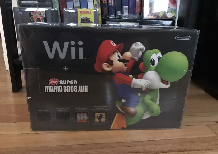 Plastic Protector for NINTENDO Wii Video Game Console Box 0.50mm thick, UV & Scratch Resistant on The Pop Protector Guide by Display Geek