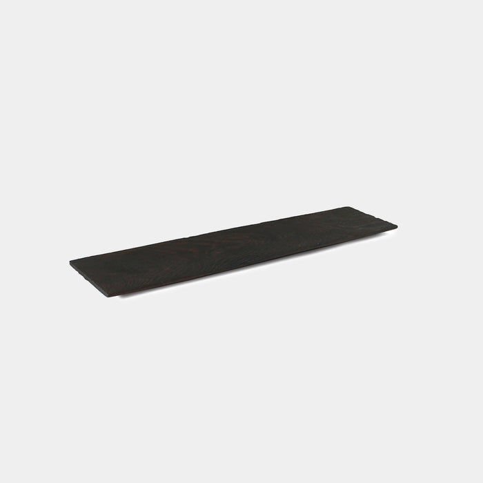 [PLATE] JINDAI AKITA CEDAR RECTANGULAR PLATE – URUSHI LACQUER FINISH | WOODWORK | KOBO MOKU