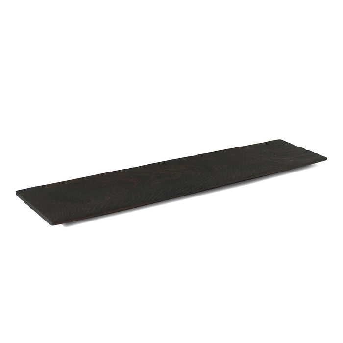 [PLATE] JINDAI AKITA CEDAR RECTANGULAR PLATE – URUSHI LACQUER FINISH | WOODWORK | KOBO MOKU