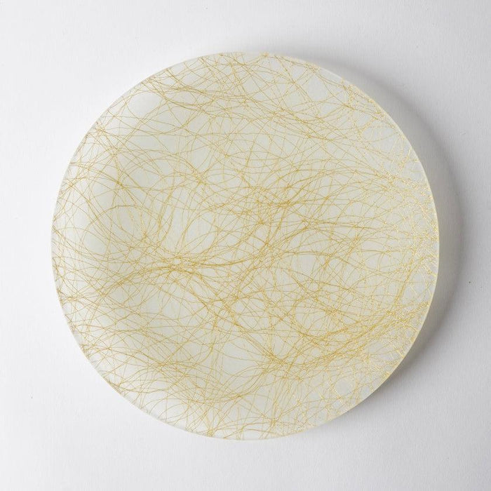 [PLATE] ROUND 100 GOLD | NISHIJIN TEXTILES| EMURA SHOUTEN
