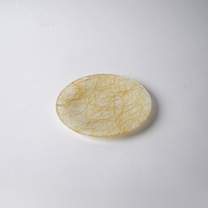[PLATE] ROUND 100 GOLD | NISHIJIN TEXTILES| EMURA SHOUTEN