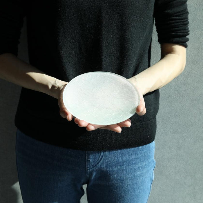 [PLATE] ROUND 100 SILVER | NISHIJIN TEXTILES| EMURA SHOUTEN