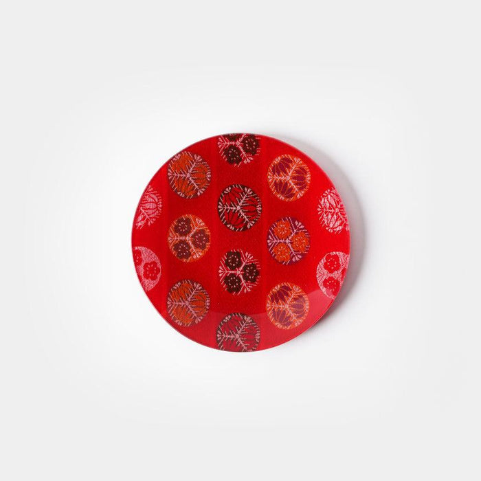 [PLATE] ROUND KEMARI | NISHIJIN TEXTILES| EMURA SHOUTEN