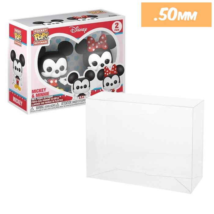 funko pop keychain 2 pack protectors pocket pop