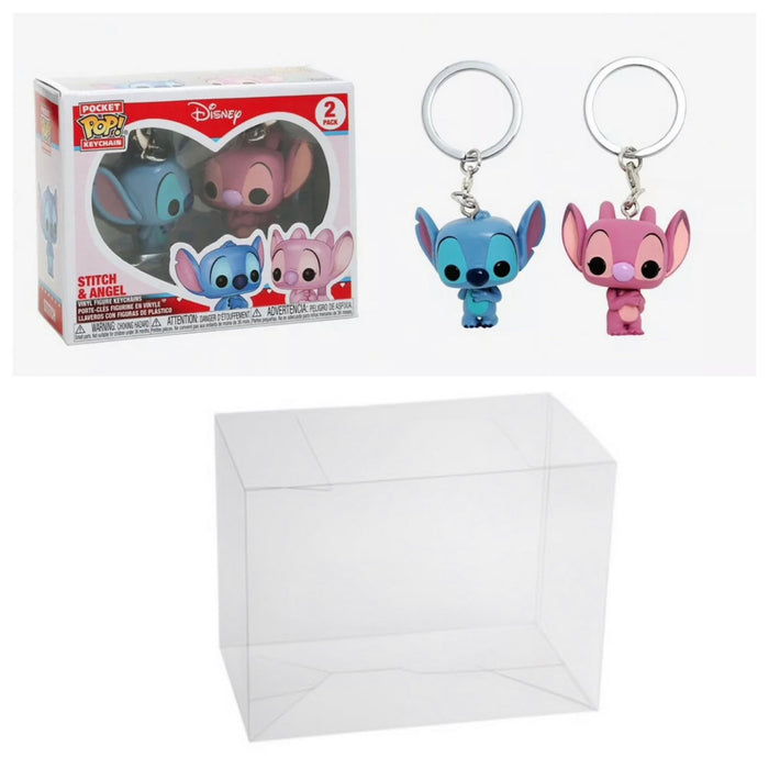 funko pop keychain 2 pack protectors pocket pop