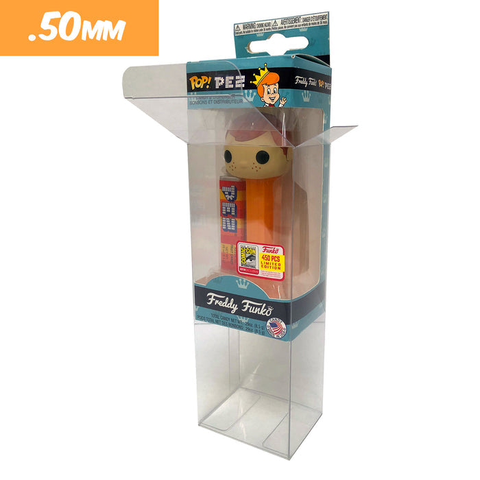 POP PEZ Protectors for Funko Pop Pez, 50mm thick  popshield vaulted vinyl