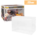 DAENERYS ON FIERY DROGON Pop Protectors for Funko (0.50mm thick) 7.25h x 11.5w x 7d - Display Geek, Inc.