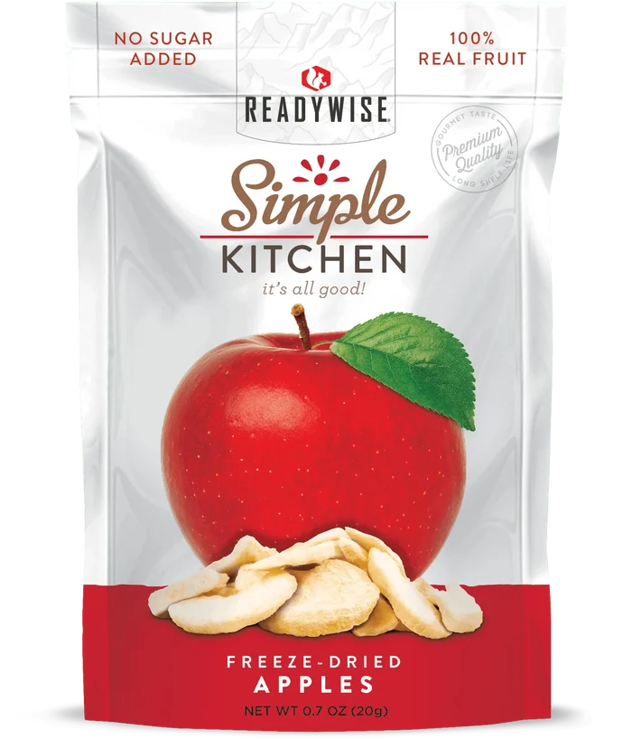 ReadyWise Freeze-Dried Sweet Apples - 6 Pack-Optics Force