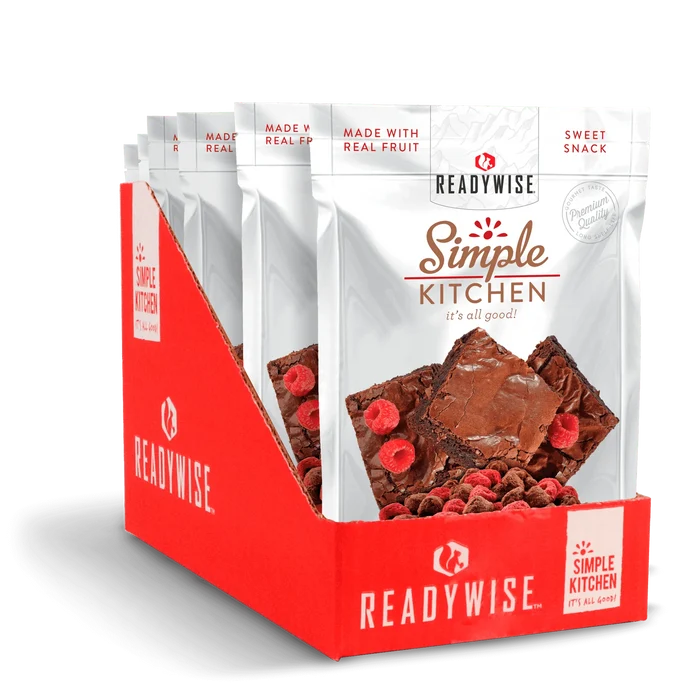ReadyWise Simple Kitchen Raspberries & Brownie Bites - 6 Pack-Optics Force