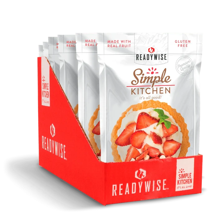 ReadyWise Simple Kitchen Strawberry Yogurt Tart - 6 Pack-Optics Force
