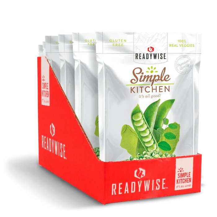 ReadyWise Simple Kitchen Wasabi Peas - 6 Pack-Optics Force