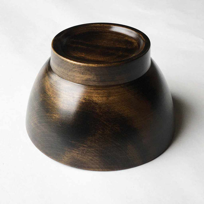 [RICE BOWL] RICE BOWL RIKYU LACQUER KURAWANKA TYPE (SMALL, LARGE) | 87.5 | KAGAWA LACQUERWARE