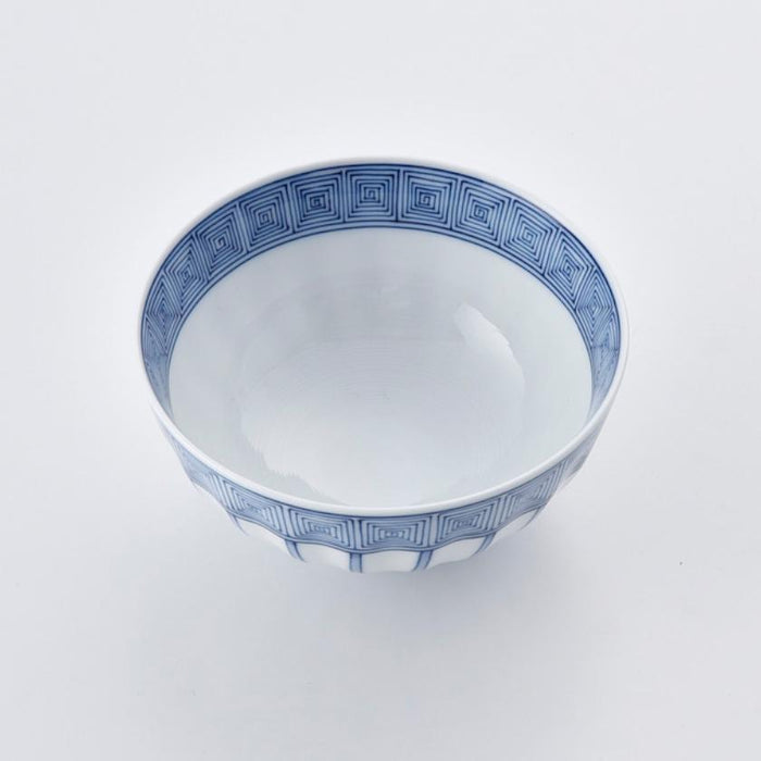 [RICE BOWL SET] 2 PIECES HIRADO-JYUSSO | MIKAWACHI WARE | HIRADOSHOUZAN
