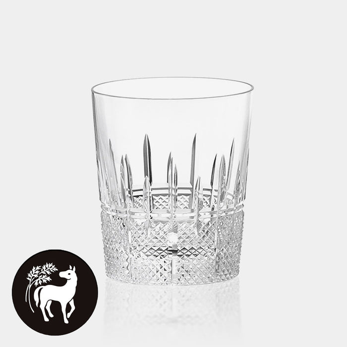 [ROCKS GLASS] CHINESE ZODIAC – HORSE | CRYSTAL GLASS | KAGAMI CRYSTAL