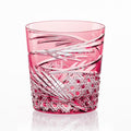 [ROCKS GLASS] MAI (RED) | EDO KIRIKO | KAGAMI CRYSTAL