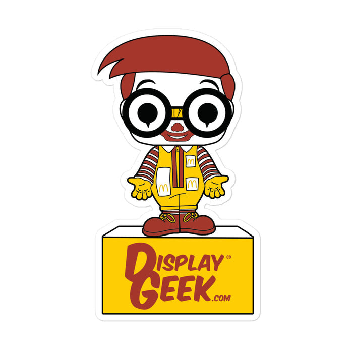 Display Geek Sticker Fan Art