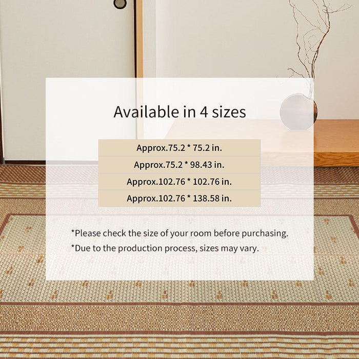[RUG / CARPET] IGUSA (JAPANESE RUSH) ERUMODO NONWOVEN BACKING | TATAMI, CARPET | HAGIHARA