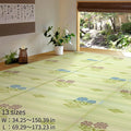 [RUG / CARPET] WASHABLE IGUSA (IGUSA-STYLE) FABRIC #110 | TATAMI, CARPET | HAGIHARA