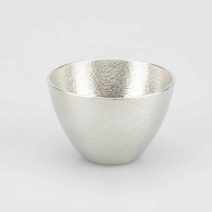 [SAKE BOTTLE] KATAKUCHI-LARGE & GUINOMI 2 PIECES (WITH PAULOWNIA BOX) | CASTING | NOUSAKU