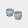 [SAKE CUP] FLOWER CRYSTAL (GINFUJI) GUINOMI (1 PIECE) | TOUAN | KYOTO-KIYOMIZU WARES
