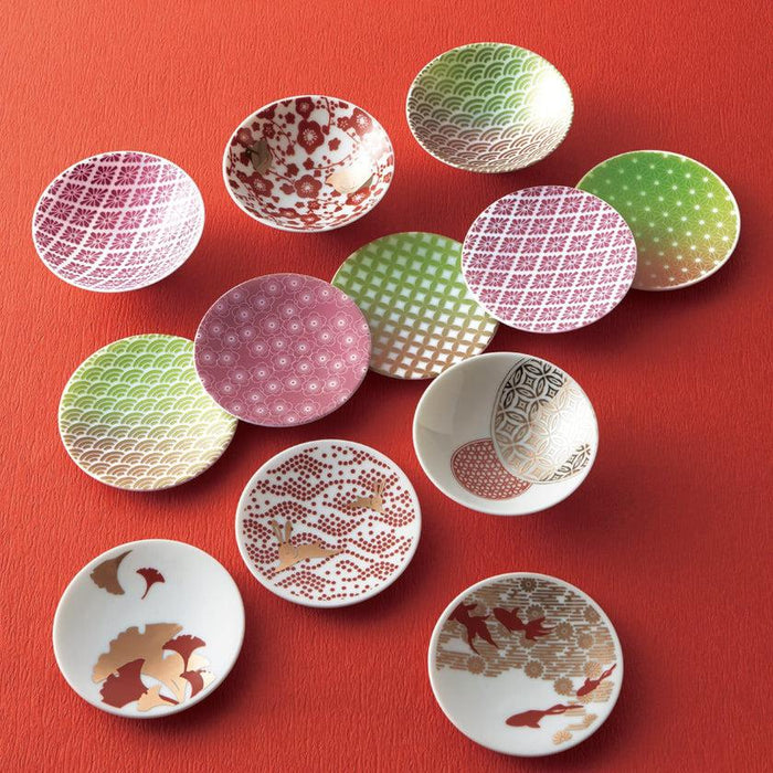 [SAKE CUP] GREEN LUSTER PLUM | MINO WARES | MARUMO TAKAGI