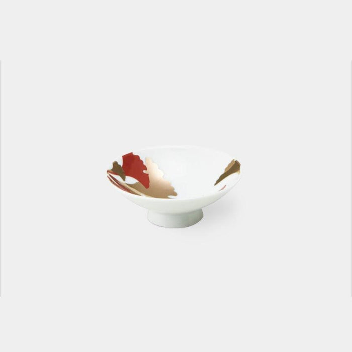 [SAKE CUP] RED GOLD GINGKO | MINO WARES | MARUMO TAKAGI
