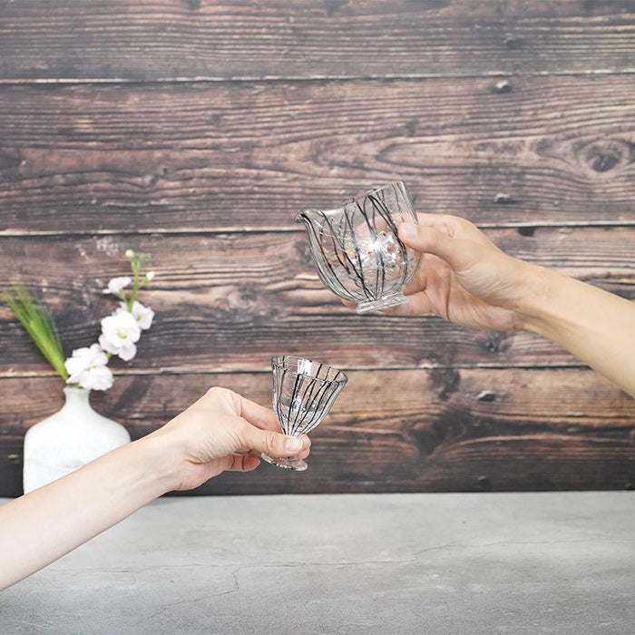 [SAKE GLASS] GEN SAKAZUKI | SUN GLASS STUDIO KYOTO | GLASSWORK