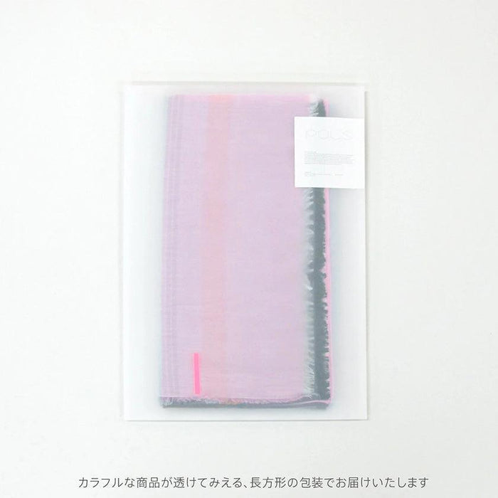 [SCARF] ULTRAFINE COTTON BANSHU-ORI STALL (SAXONY) L | BANSHU-ORI | POLS