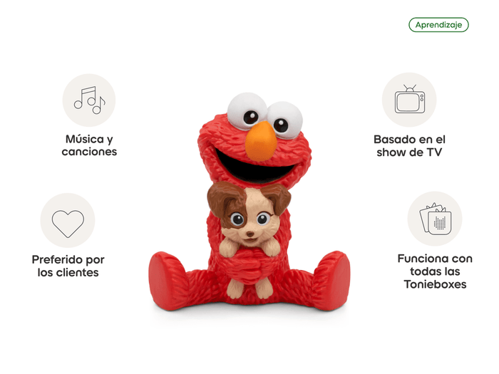 Sesame Street - Elmo & Tango (Spanish) Tonie with product features