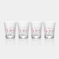 [SHOT GLASS] KYUN HEART SET OF 4 | COLOR & DESIGN CHANGE | MARUMO TAKAGI