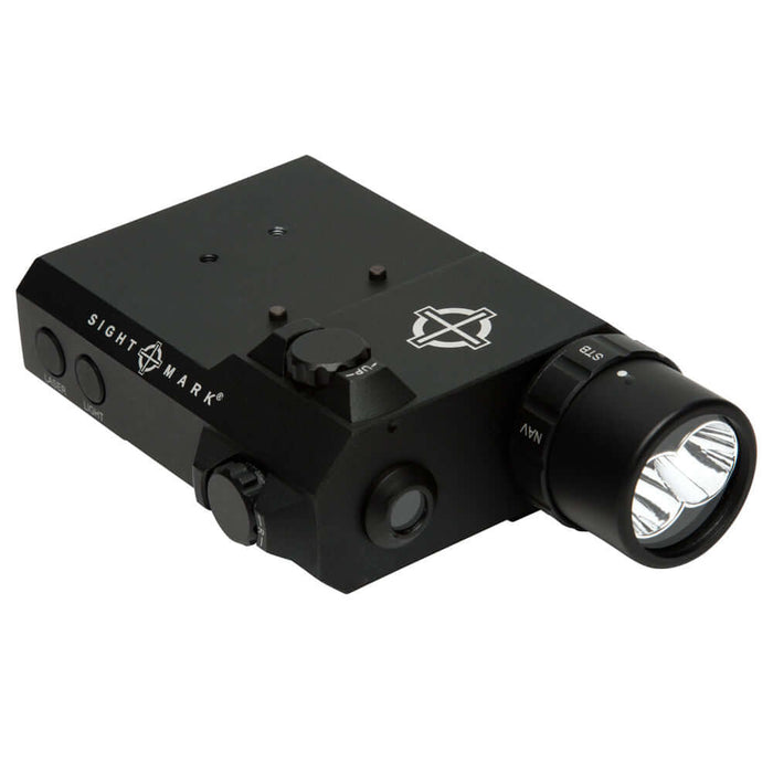 Sightmark LoPro Combo Flashlight (Visible and IR) and Green Laser Sight