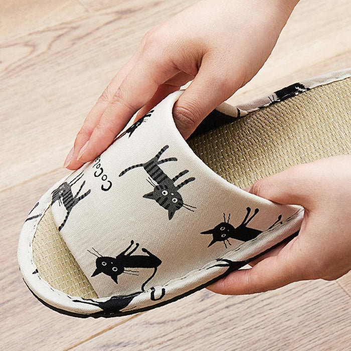 [SLIPPERS] IGUSA (JAPANESE RUSH) CAT | HAGIHARA