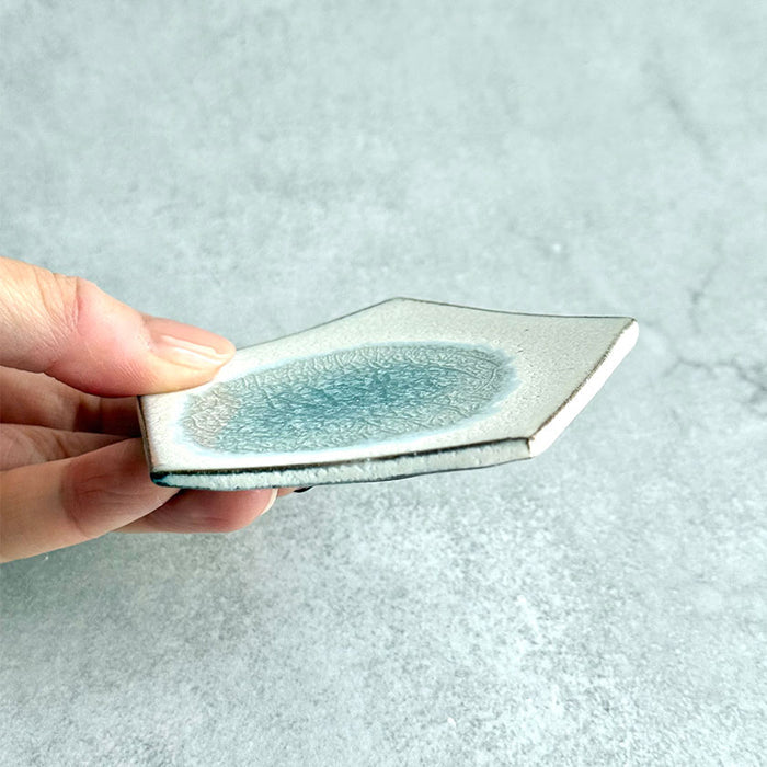 [SMALL DISH (PLATE)] GLASS GLAZE MAME PLATE | TANBA WARE | SHINSUIGAMA