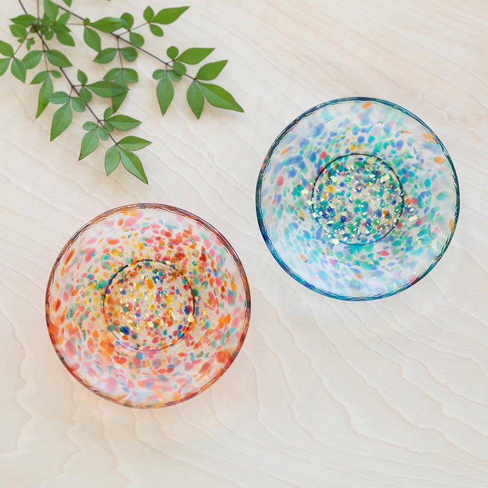 [SMALL DISH (PLATE)] SMALL PLATE GIFT SET (PAIR) | TSUGARU VIDRO| ADERIA