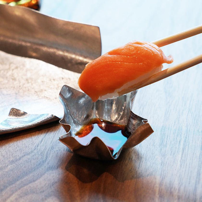 [SMALL DISH (PLATE)] SUZUGAMI 11ÁE1 KAZAHANA | TAKAOKA BRONZE CASTING