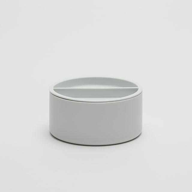[SPICE JAR (CONTAINER)] SHIGEKI FUJISHIRO CONTAINER STORAGE CONTAINER L (WHITE) | 2016/ | IMARI-ARITA WARES