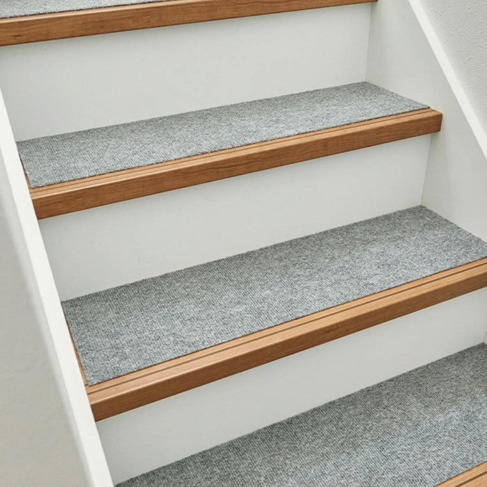[STAIR MATS] SELF-ADHESIVE PITARO SET OF 17 (15 STAIR MATS + 2 LANDING MATS) | TATAMI, CARPET | HAGIHARA