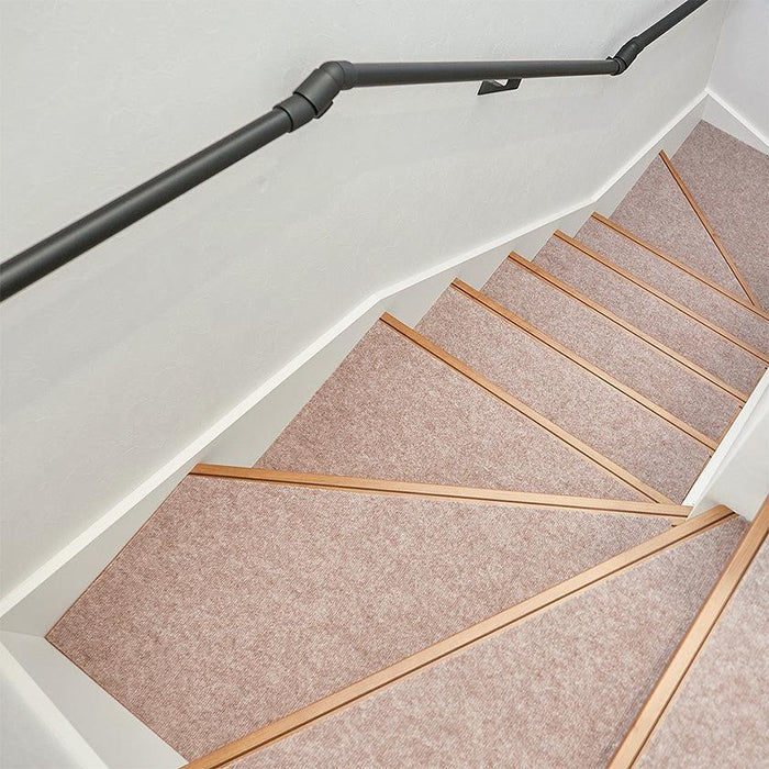 [STAIR MATS] SELF-ADHESIVE PITARO SET OF 17 (15 STAIR MATS + 2 LANDING MATS) | TATAMI, CARPET | HAGIHARA