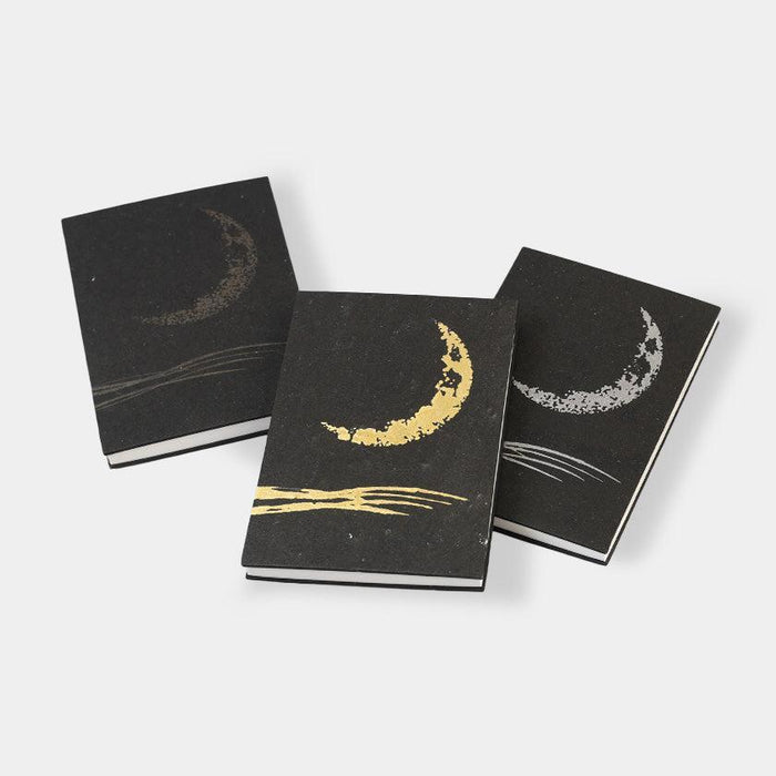 [STATIONERY] CRESCENT MOON (BLACK) | KARAKAMI (JAPANESE PAPER)EKEIBIFUGETSU