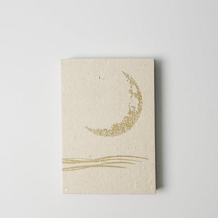 [STATIONERY] CRESCENT MOON (WHITE) | KARAKAMI (JAPANESE PAPER)EKEIBIFUGETSU