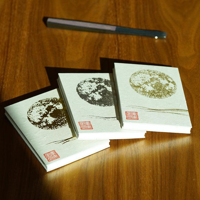 [STATIONERY] FULL MOON (WHITE) | KARAKAMI (JAPANESE PAPER)EKEIBIFUGETSU