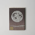 [STATIONERY] RED STAMP BOOK FULL MOON (PURPLE) | KARAKAMI (JAPANESE PAPER)EKEIBIFUGETSU