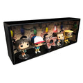 STRANGER THINGS - Single Row Display Case with Backdrop Insert, Wall Mountable & Stackable Pop Shelf, Corrugated Cardboard