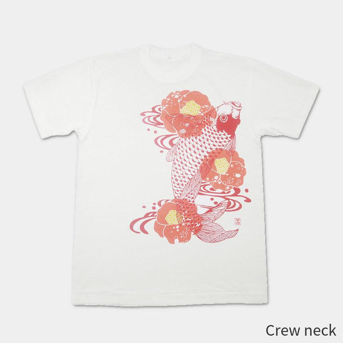 [T-SHIRT] CAMELLIA | SILK-SCREEN PRINT
