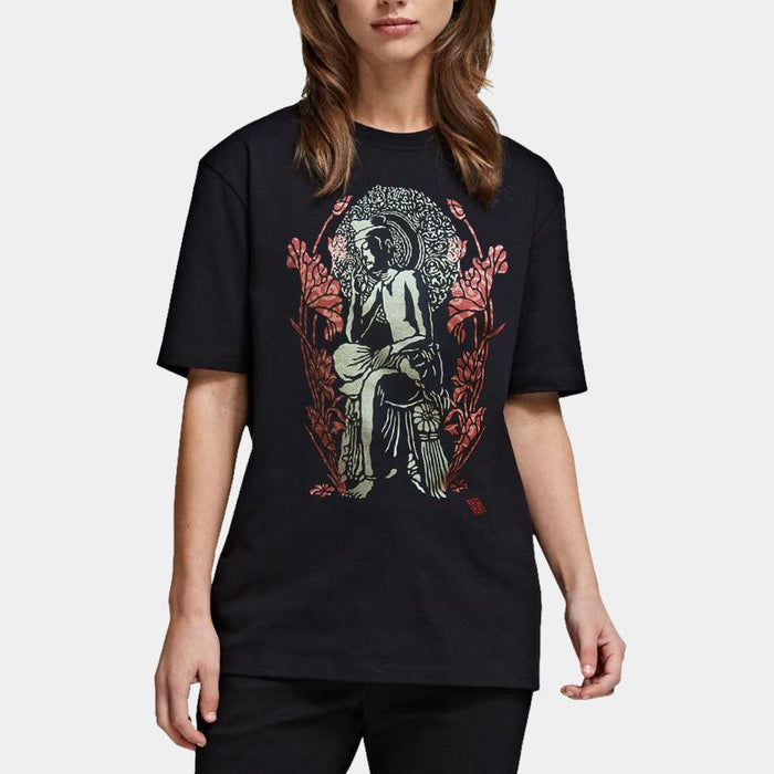 [T-SHIRT] DRAGON FLOWER | SILK-SCREEN PRINT