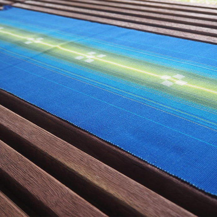 [TABLE MAT] CHURA-SANGO (BLUE) | YAEYAMA MINSAH (TEXTILES) | AZAMIYA