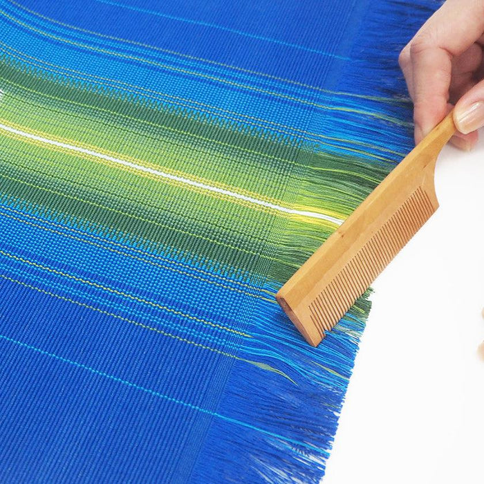 [TABLE MAT] CHURA-SANGO (BLUE) | YAEYAMA MINSAH (TEXTILES) | AZAMIYA