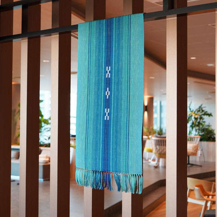 [TAPESTRY] CORAL REEF (BLUE) | YAEYAMA MINSAH (TEXTILES) | AZAMIYA